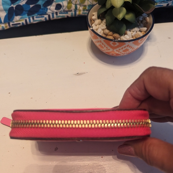 Kate Spade New York Spenser Zippered Card Wallet Pink - Picture 7 of 7